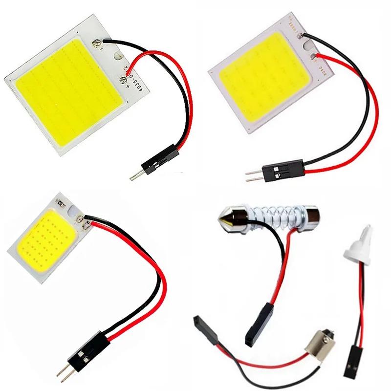 T10 w5w ba9s c5w c10w festoon (31mm 36mm 39mm 41mm) 3  18 24 48 cob led  г   ڵ ׸  